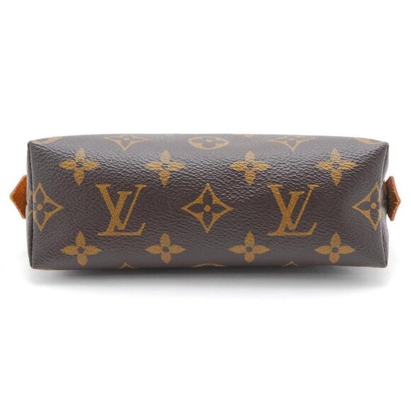 Authentic Louis Vuitton Cosmetic Vanity Makeup Pochette Pouch Bag Monogram Case - Picture 6 of 10